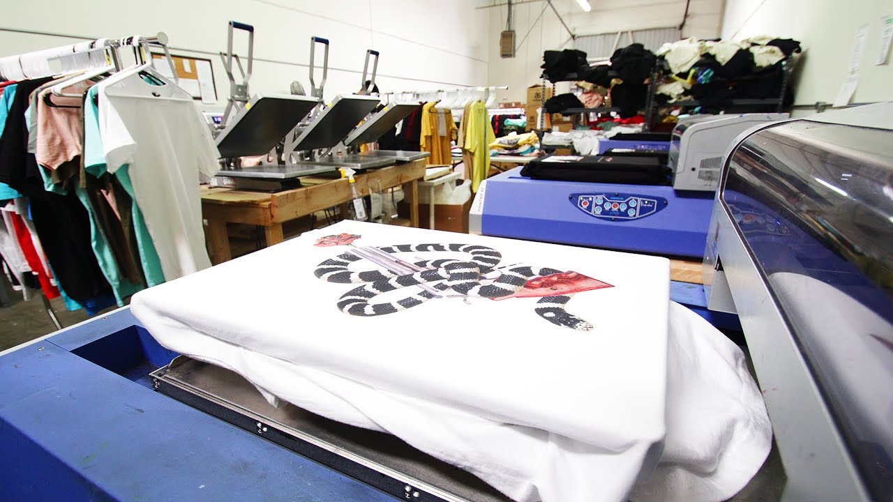 Start Your Own T Shirt Printing Business Using a DTG Printer ...