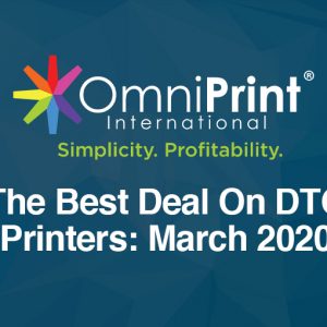The Best Deal On DTG Printers: March 2020