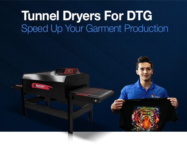 Tunnel Dryers for Direct to Garment
