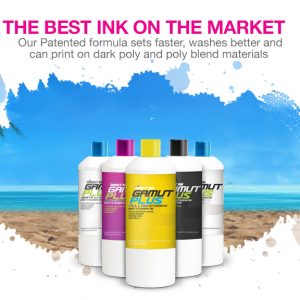 Direct Ink Gamut Plus: The Best Direct to Garment Ink on the market