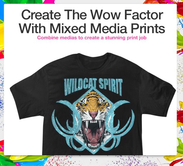 Create the Wow Factor with Mixed Media Prints