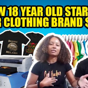 How This 18 Year Old Entrepreneur Started Her Clothing Brand ✊???
